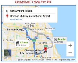 Schaumburg To Midway Limo Service