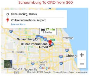 Schaumburg To O'Hare Limo Service