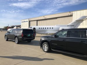 SUV transportation for funeral