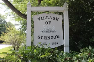 Glencoe Limo Service Village of Glenco Signage