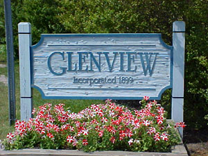 Glenview limo service glenview signage